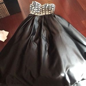 Prom dress with pockets